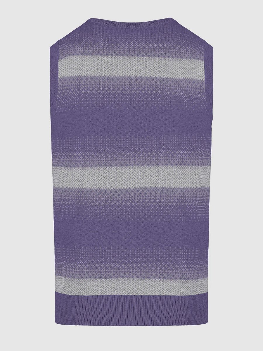 Mount Hils V-Neck Jacquard Vest product image (20)