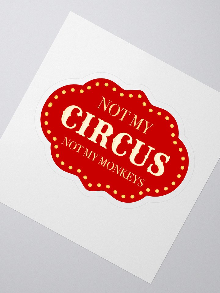 Circus Sticker product image (2)