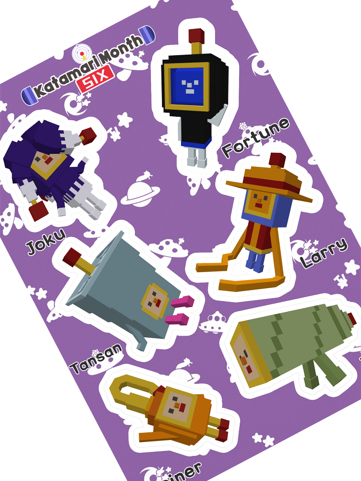 KDM6 OC Cousin Sticker Sheet #6 product image (1)