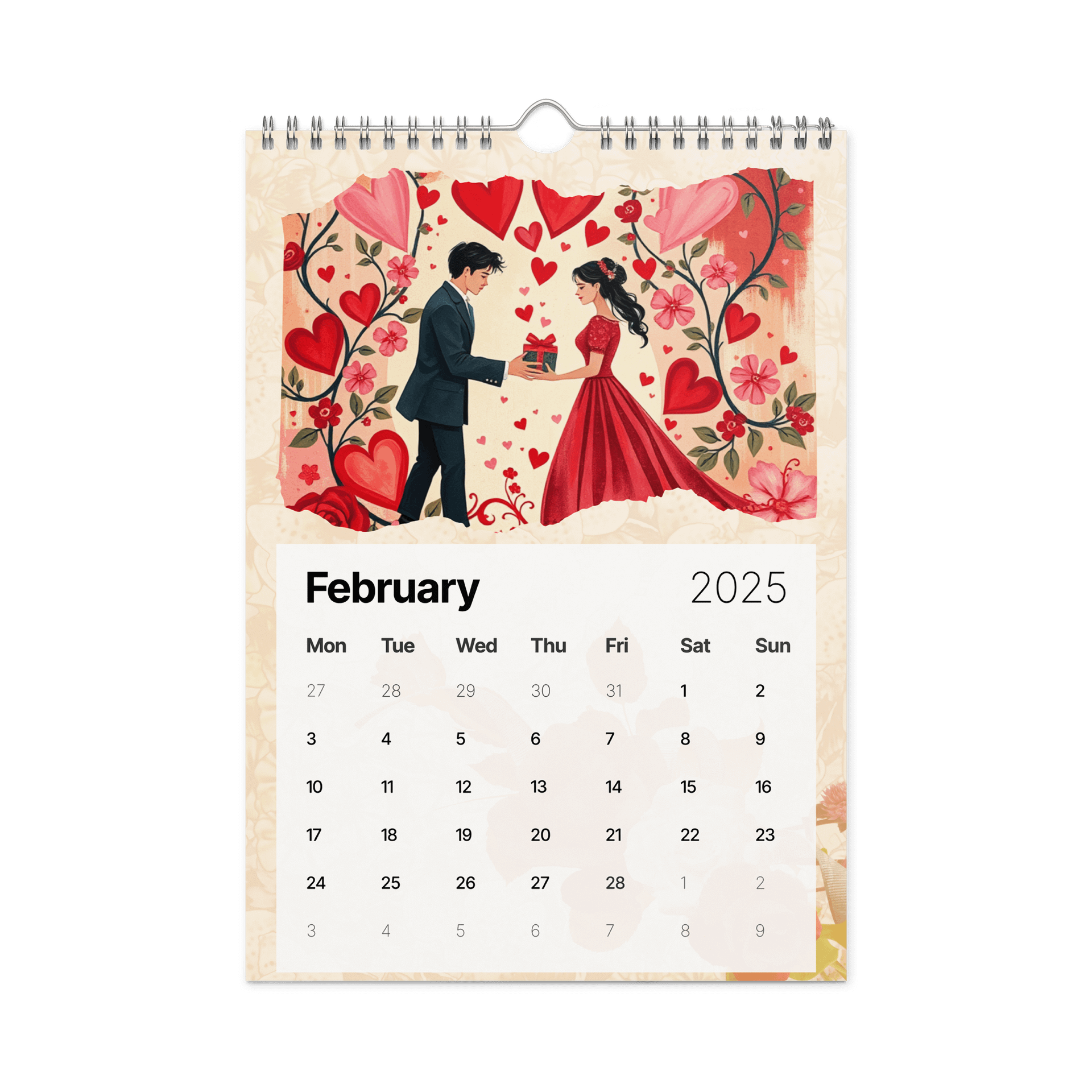 FOLK ART WALL CALENDAR 2026 product image (5)