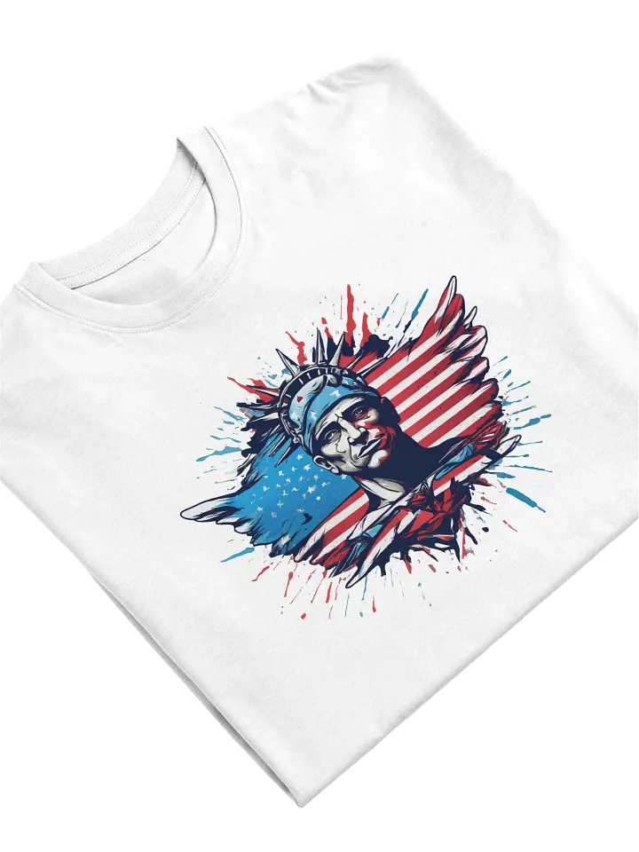 Liberty Graphic Tee, Stylish Men's USA Shirt, Perfect Patriotic Gift product image (1)