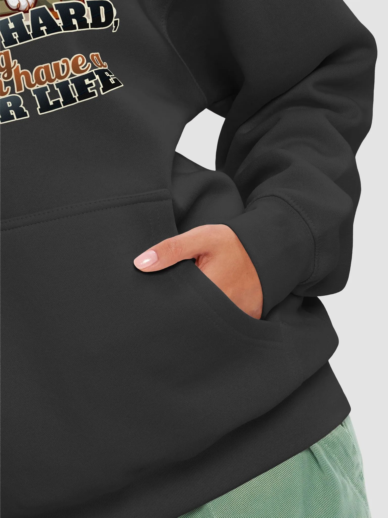 Work Hard - Beagle Sofa - Hoodie product image (64)
