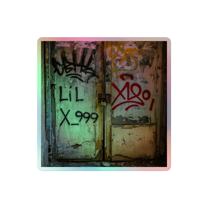 Graffiti Dreams Holographic Sticker Set the best teen rapper product image (2)