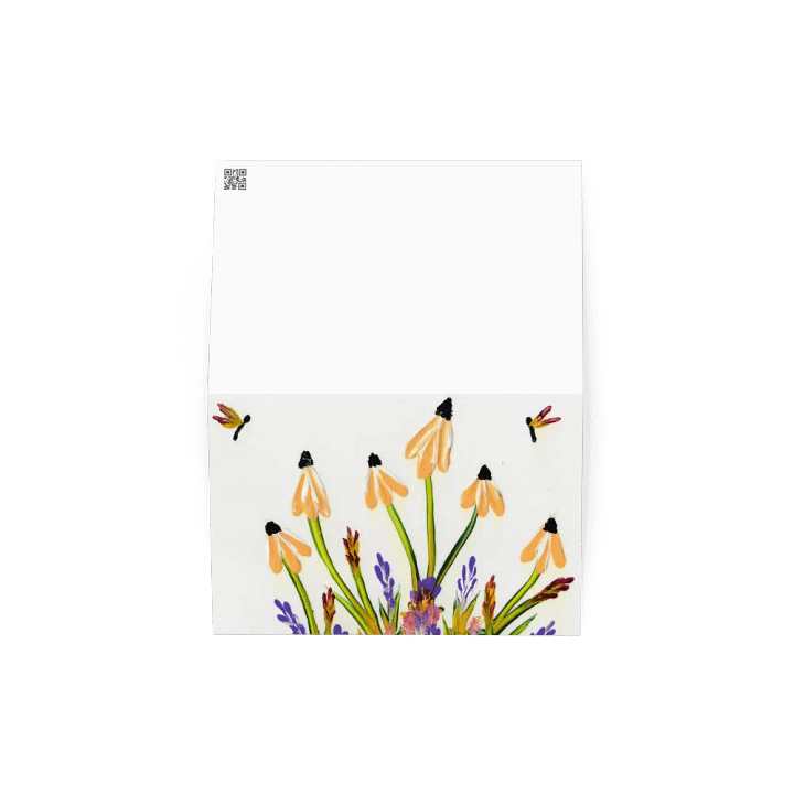 Orange Daisy Cluster - Greeting Card product image (2)