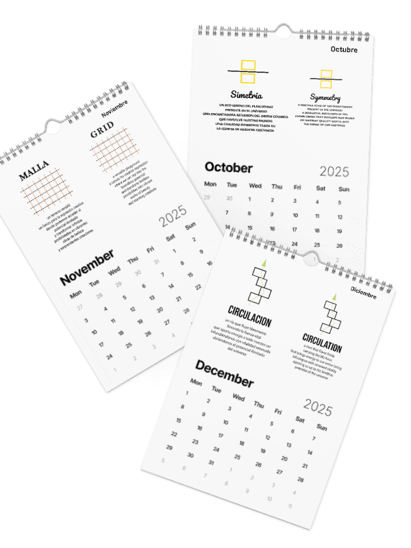 English & Espanol Implicito-Implied 2025 Calendar-Calendario-Now $10.50 Use promo code VIBES4LOVE at checkout product image (7)