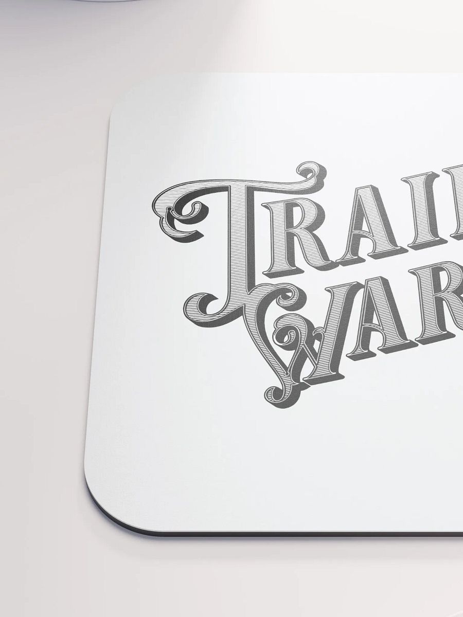 Black w/ Gradient Classic Trail Warriors Emblem Mouse Pad product image (6)