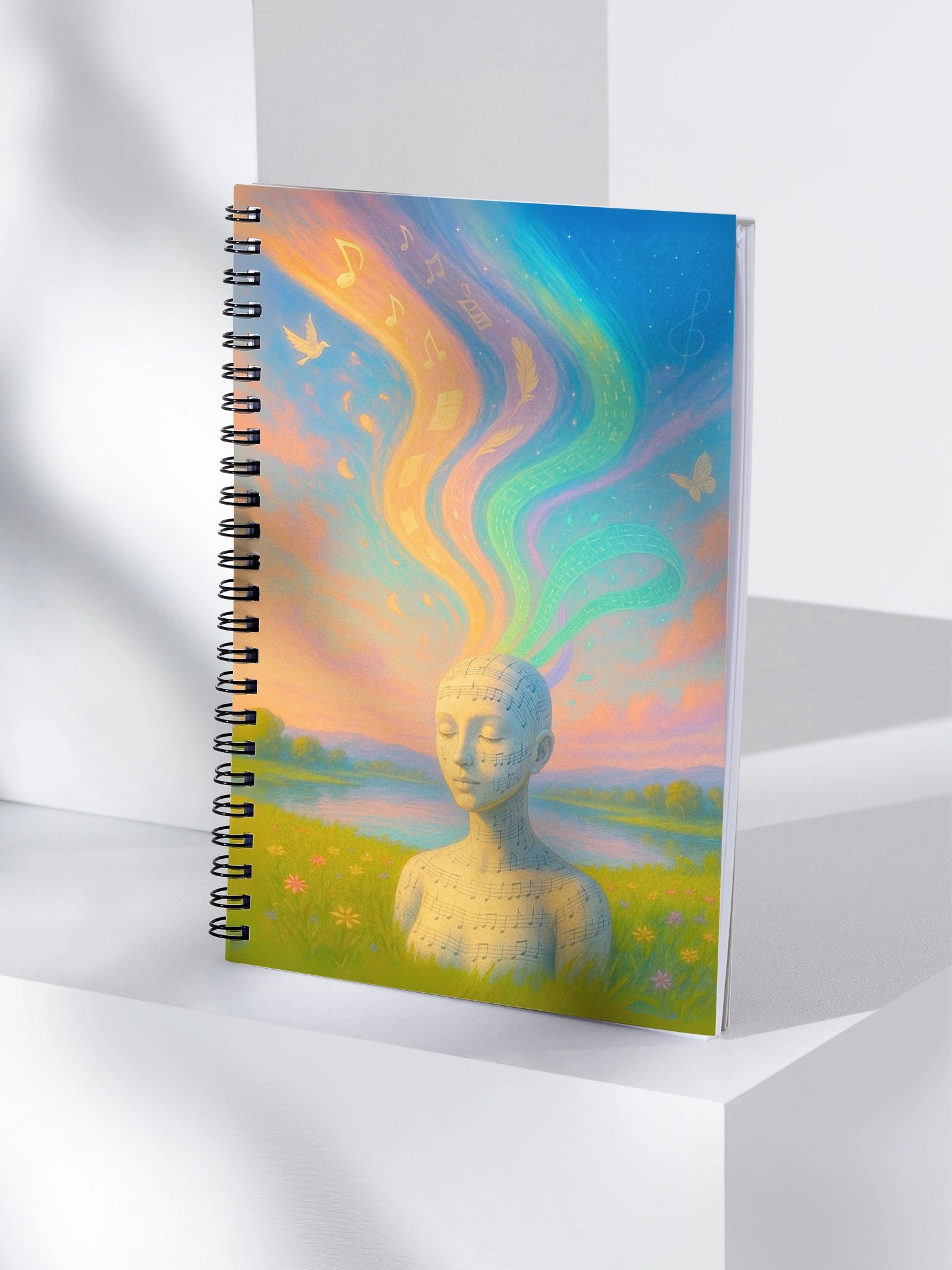 Radiant Reverie - Spiral Journal Notebook product image (11)