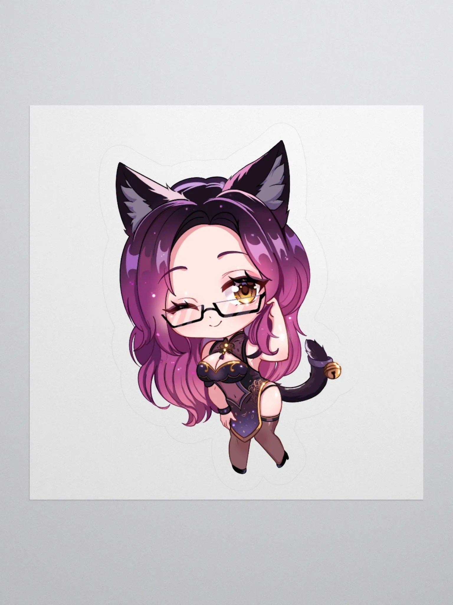 Anime Kitty Monique Sticker product image (1)