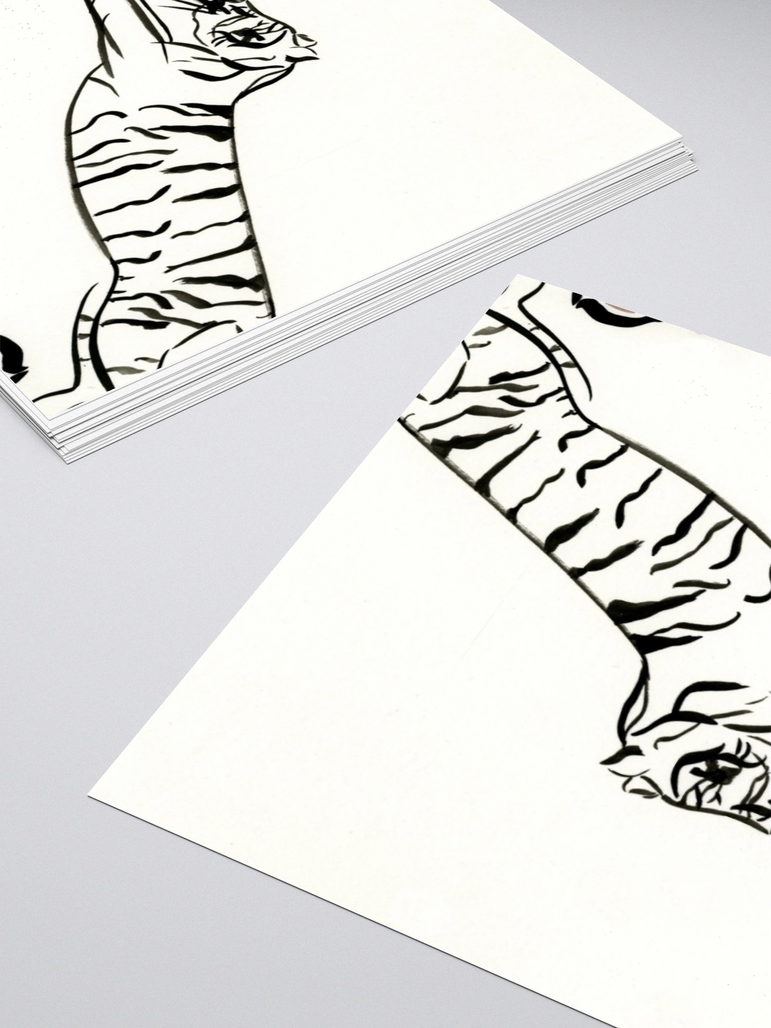 Jumping Tiger Sticker product image (10)