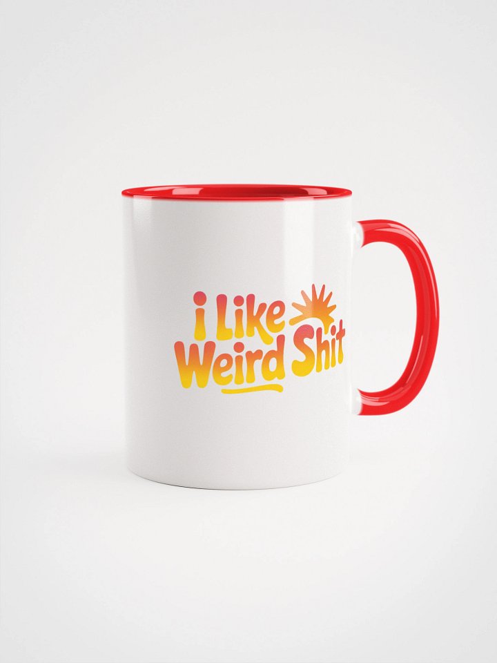 Gradient I like Weird Ceramic Mug product image (2)