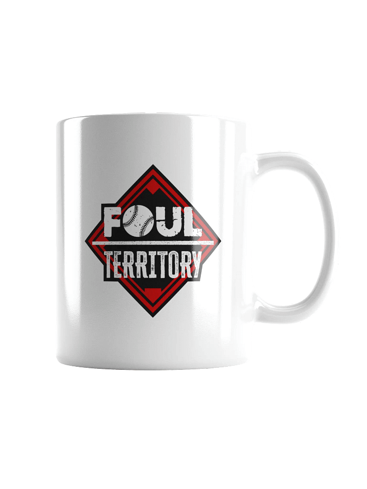 Foul Territory Glossy White Mug product image (1)