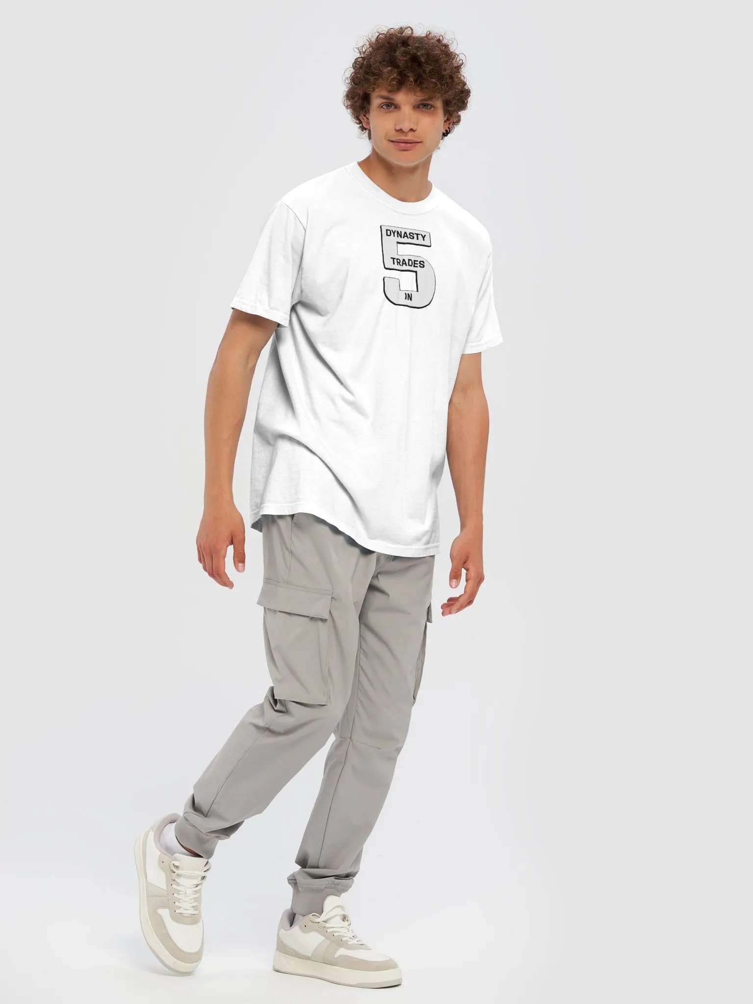 DTI5 - White T-Shirt product image (7)