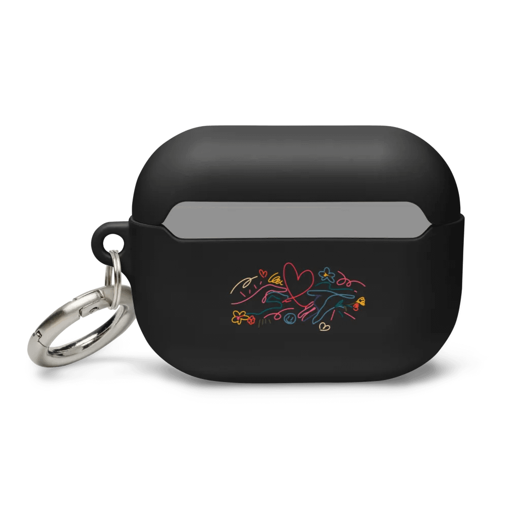 Doodle Heart AirPods Case product image (4)