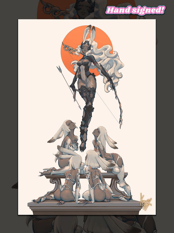 Fran Signed Poster Print and Acrylic Standee product image (2)