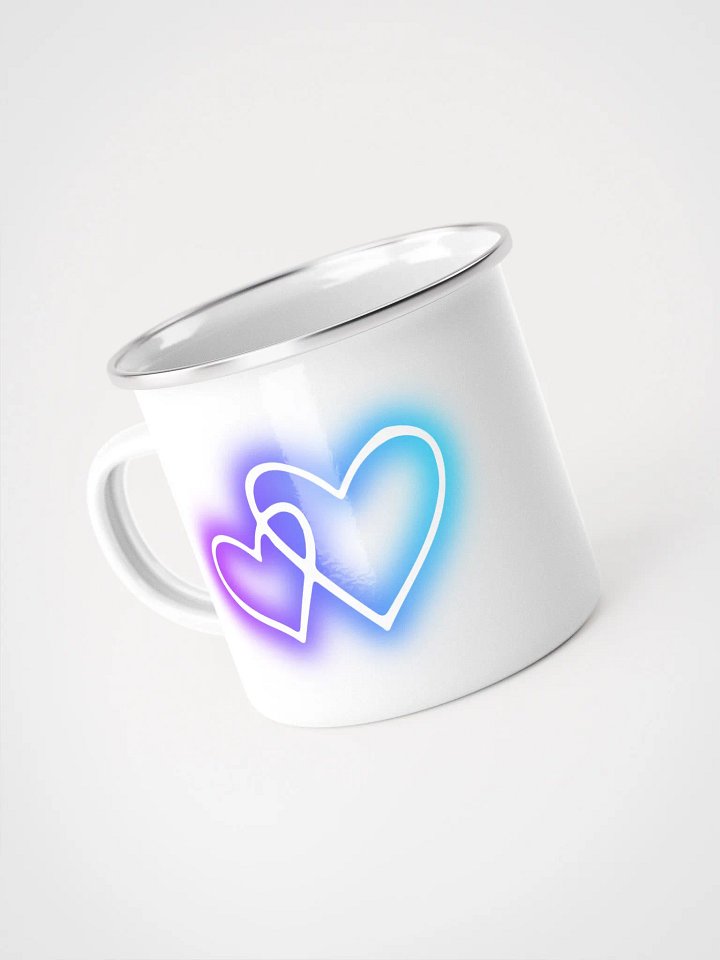 Hearts After Dark Adventure Enamel Mug product image (1)