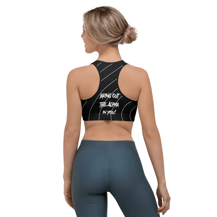 DarkAlpha Bring Out The Alpha In You Sports Bra product image (2)