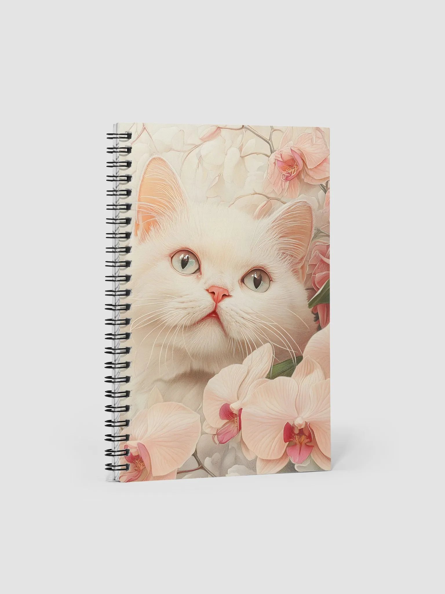 Orchid Whispers Spiral Notebook product image (1)