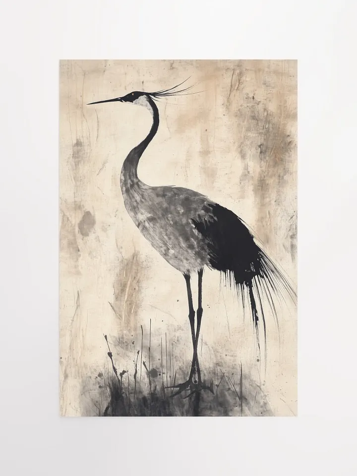 Sun's Origin: Crane IV Art Print product image (1)