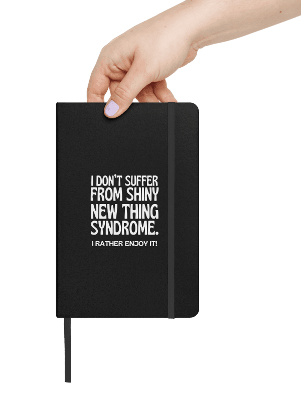 Shiny New Thing Syndrome Journaling Notebook product image (7)