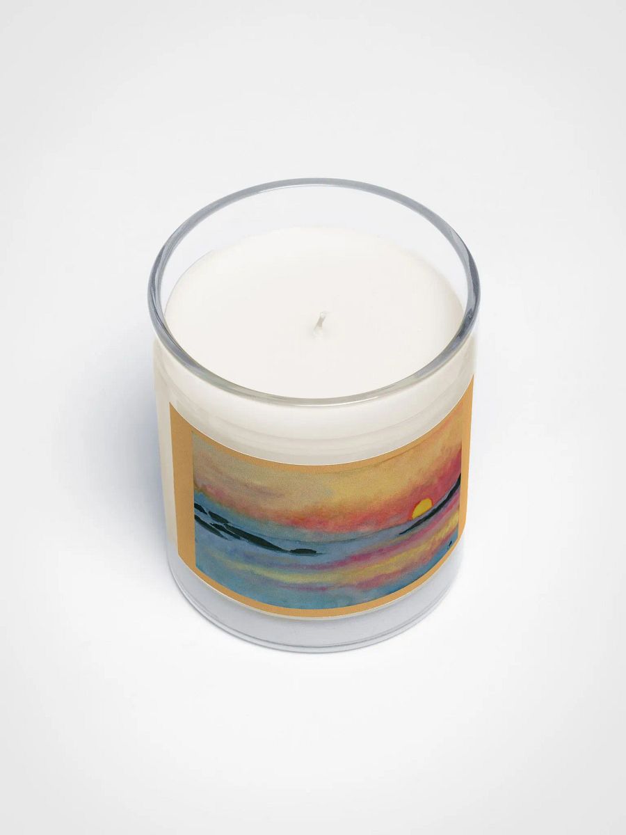Sunset Watercolor Soy Candle product image (3)