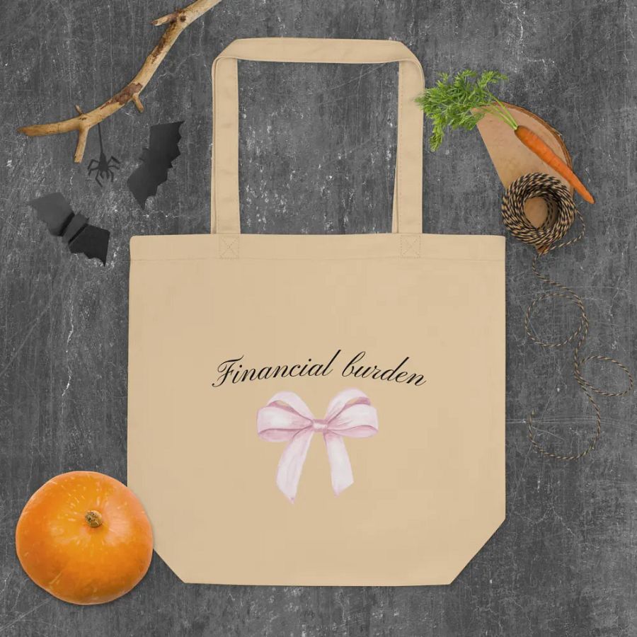 Financial burden tote bag product image (5)