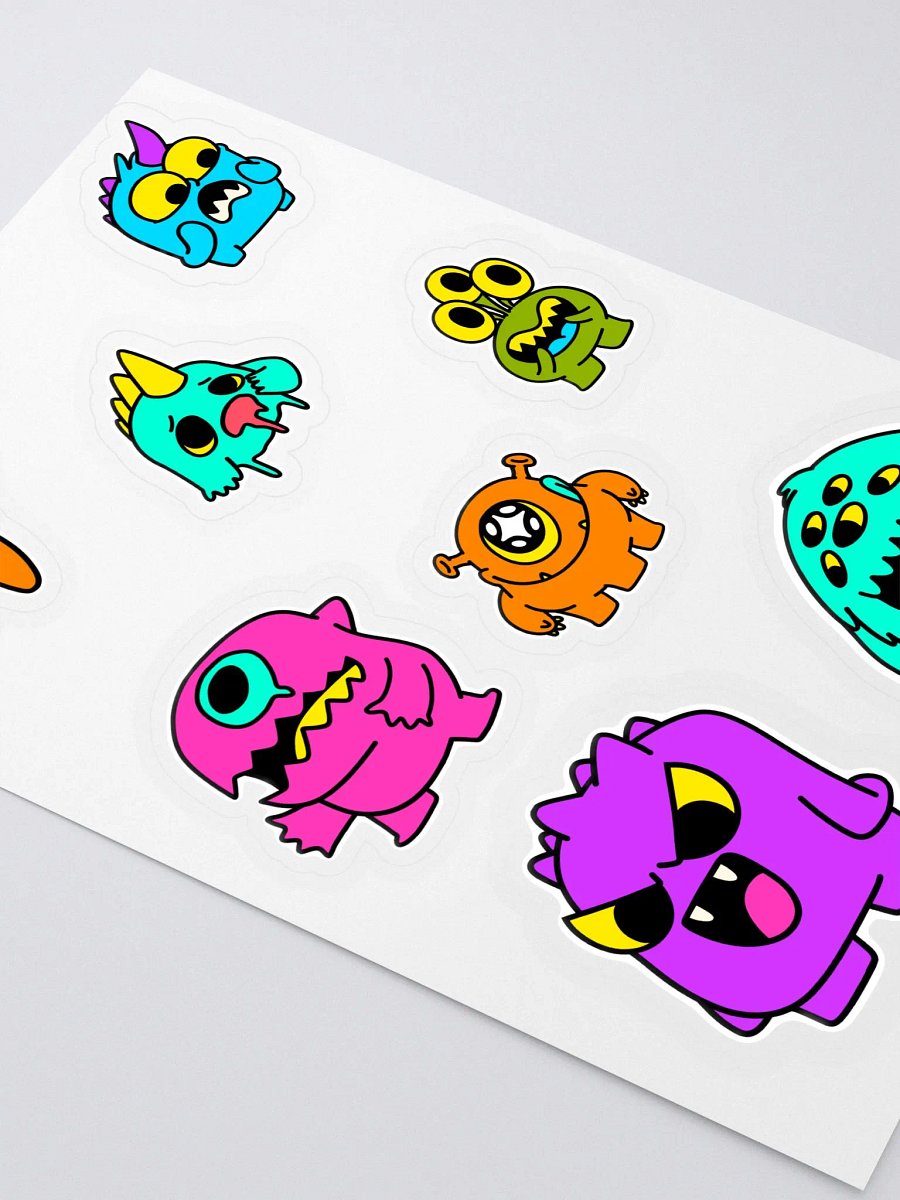 Wish Monsters Sticker Pack product image (3)