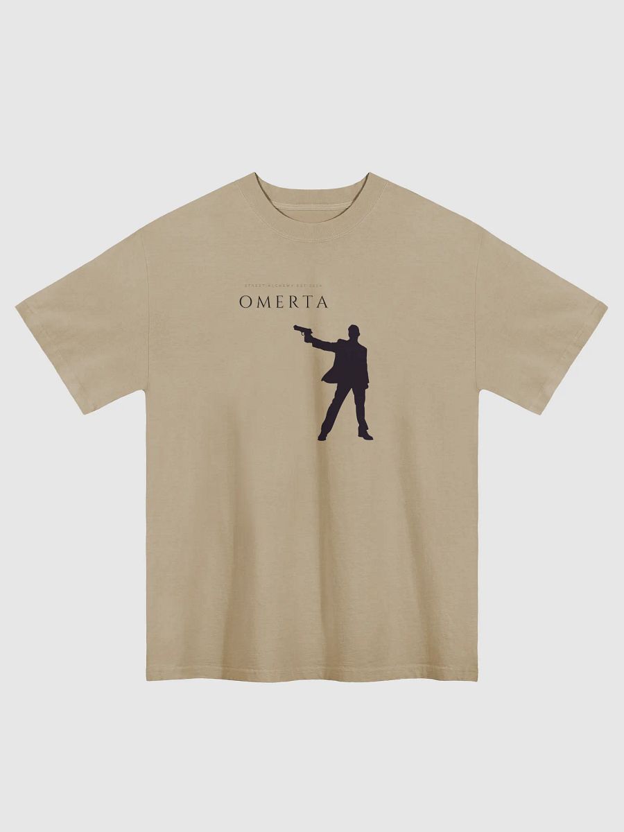 Omertà Premium Oversized Tee product image (1)