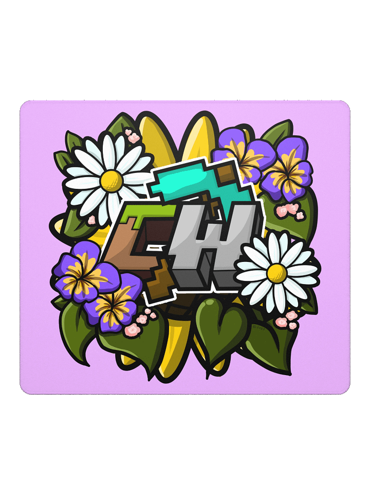 CraftWorks Flower Forest Logo Mouse Pad product image (2)