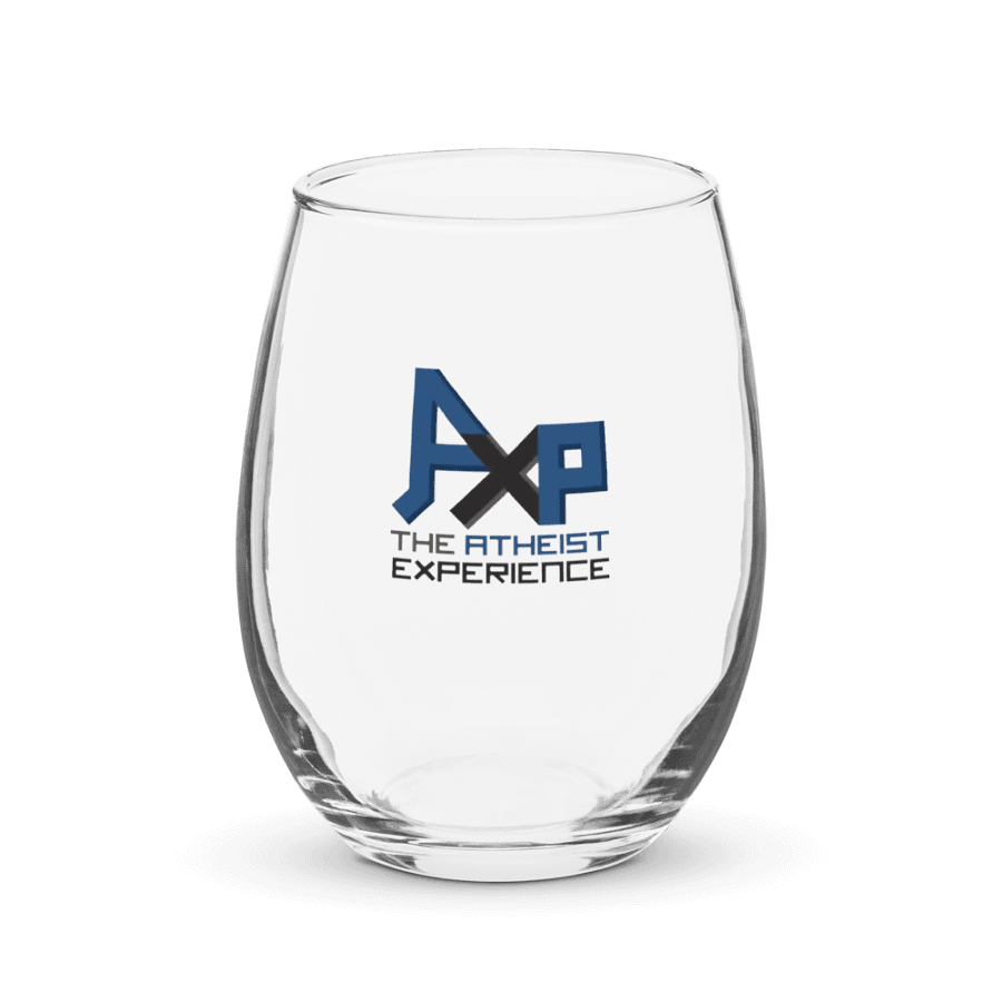 The Atheist Experience Wine Glass product image (1)
