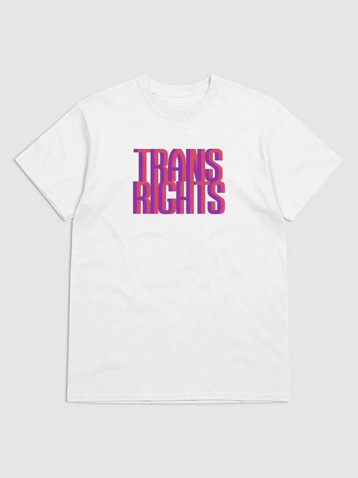 Trans Rights T-shirt (Magenta) product image (1)
