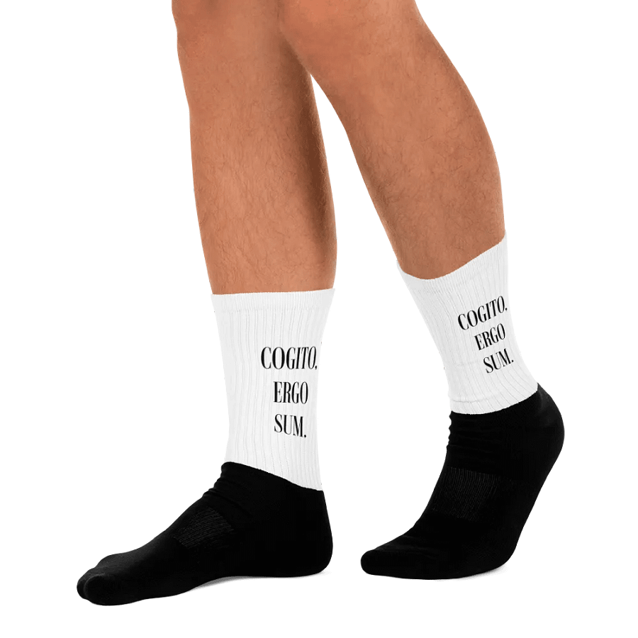 Cogito, Ergo Sum Socks product image (11)