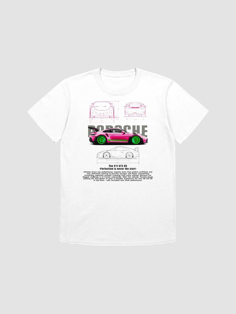 Porsche 911 GT3 RS Rosado - Stylish and Dynamic Graphic Tee product image (1)