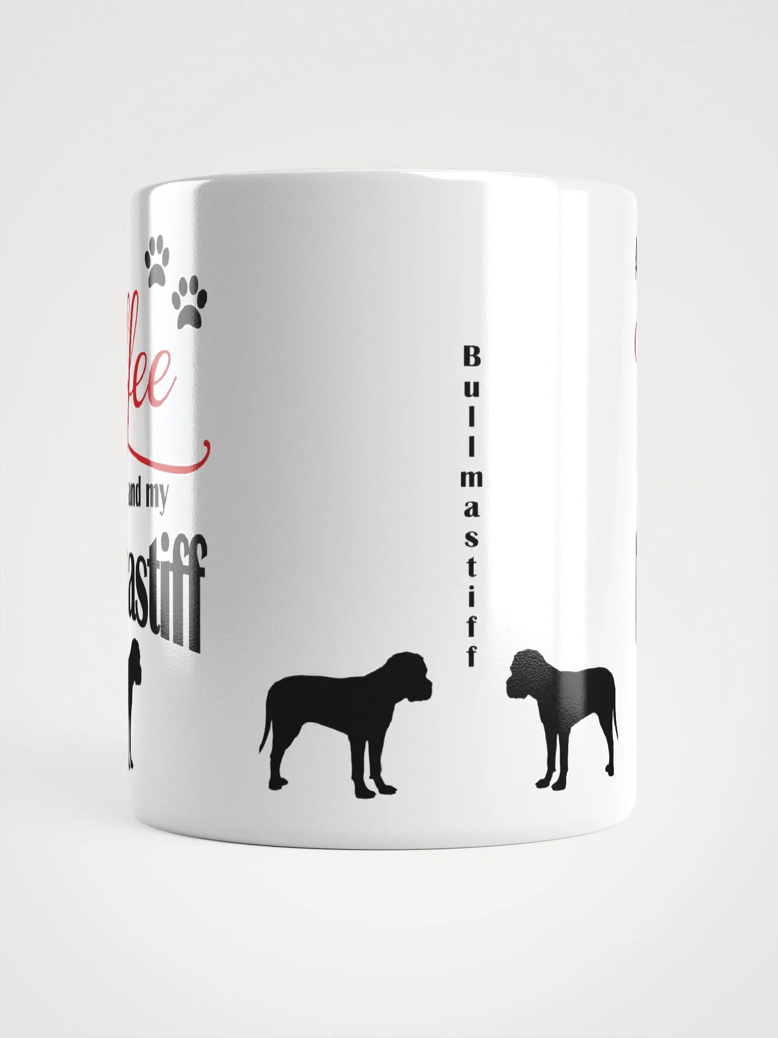 Coffee and my Bullmastiff Mug product image (5)