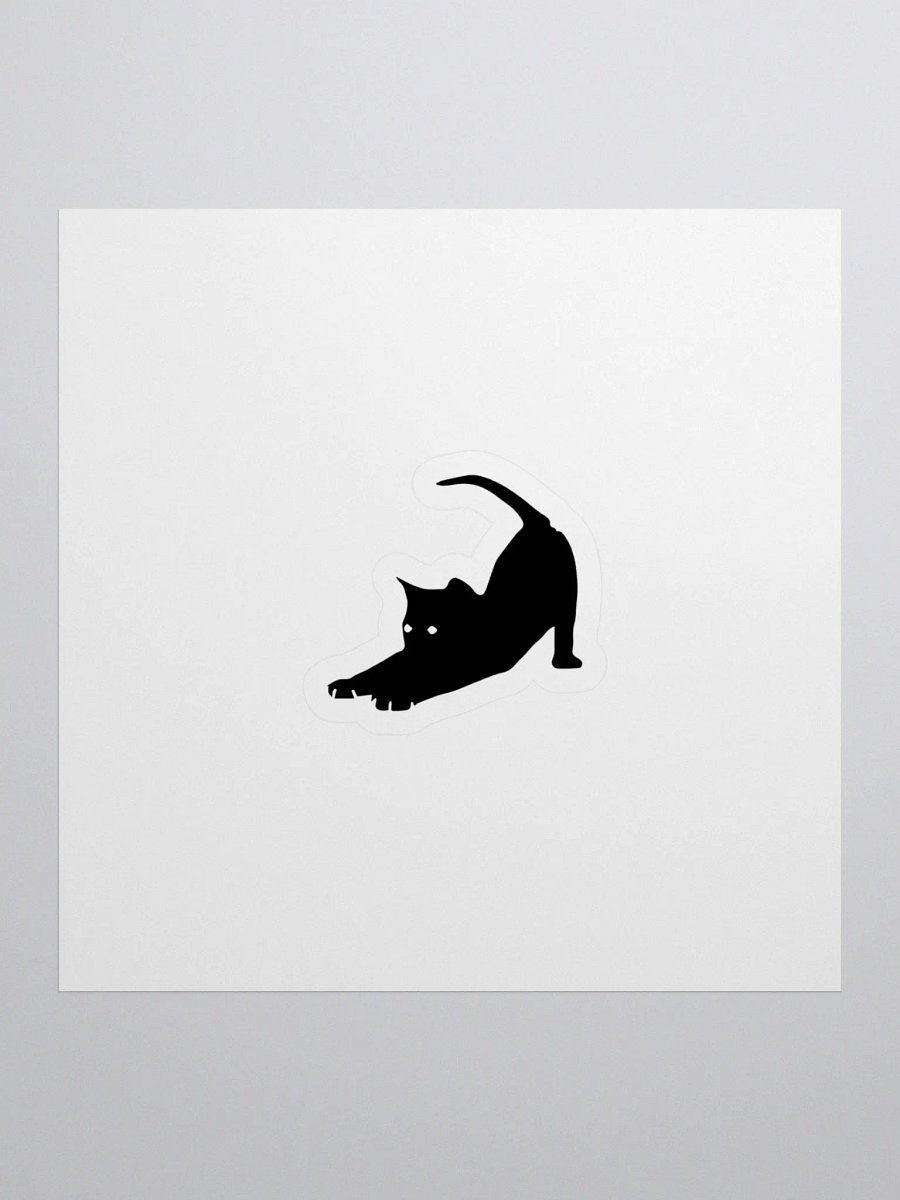 Stretching Black Cat product image (1)