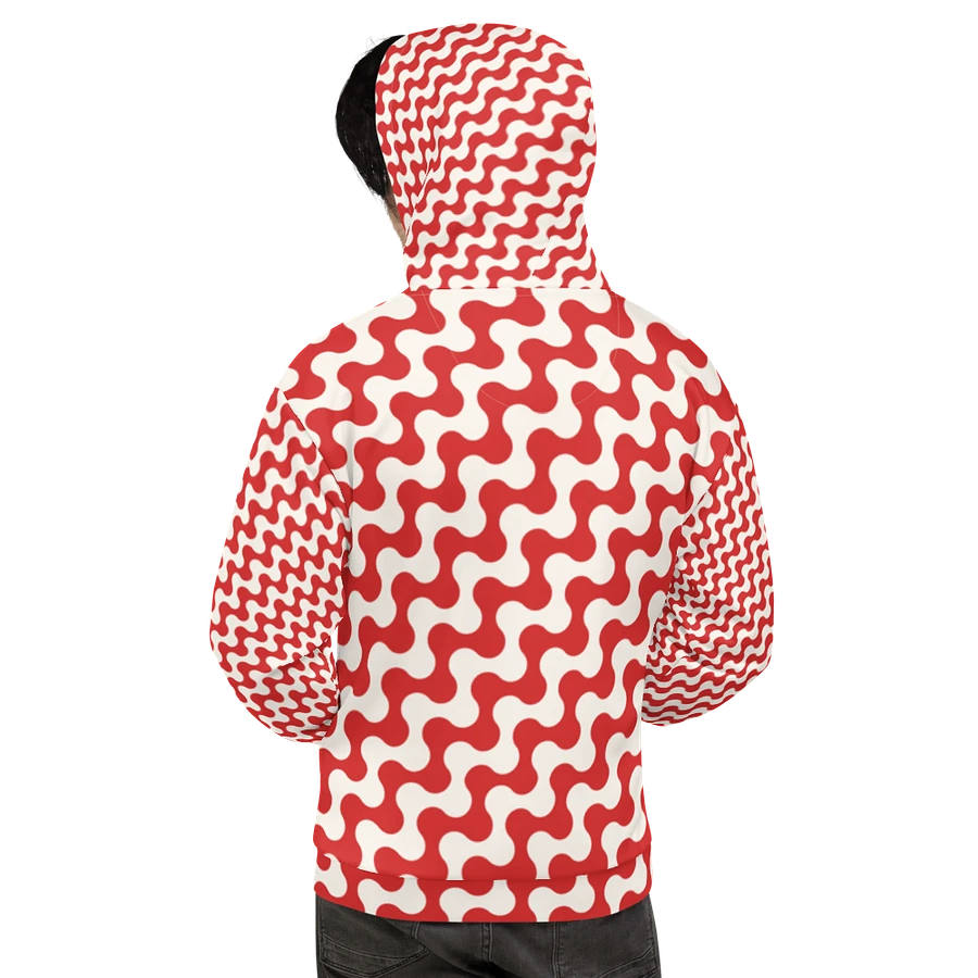 Red and White Wave Pattern product image (2)