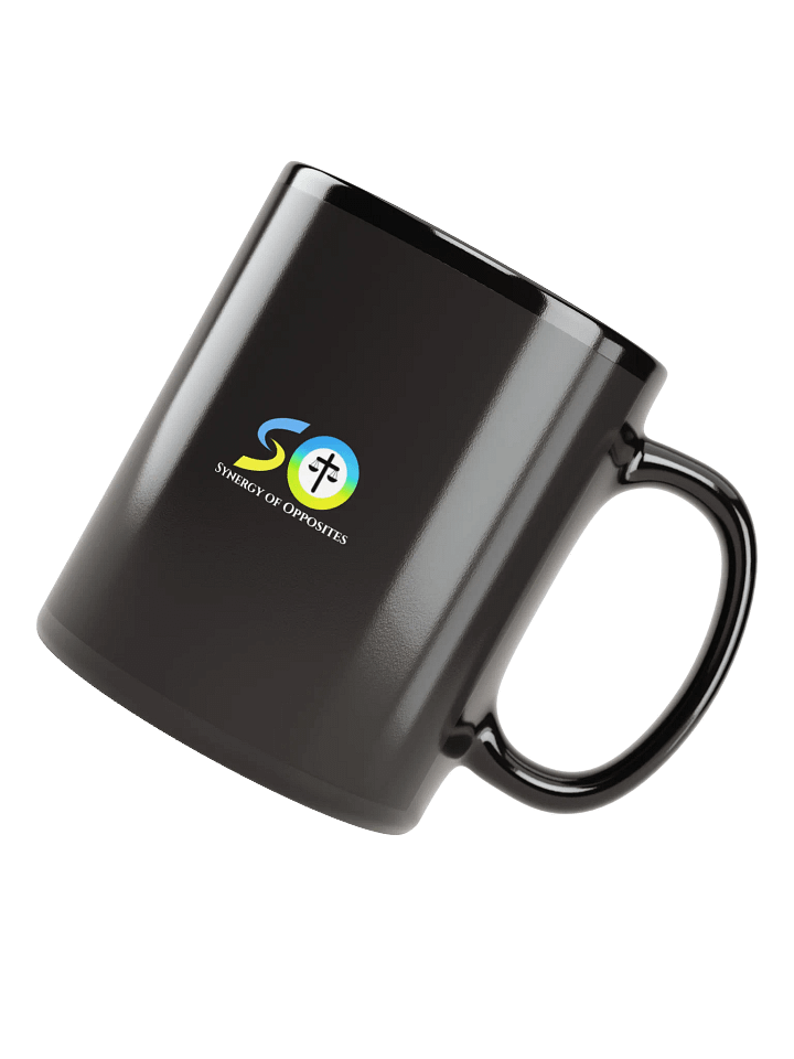 Black Ceramic Mug, Transcending Dualities product image (2)