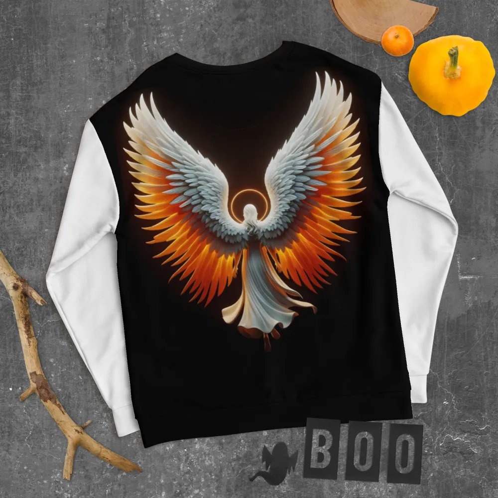 Angel and Cross - All-Over Unisex Sweatshirt #2 product image (8)