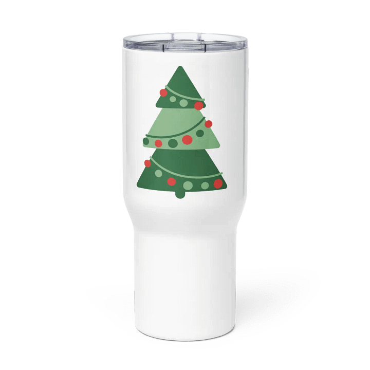Festive Christmas Tree Travel Mug product image (3)