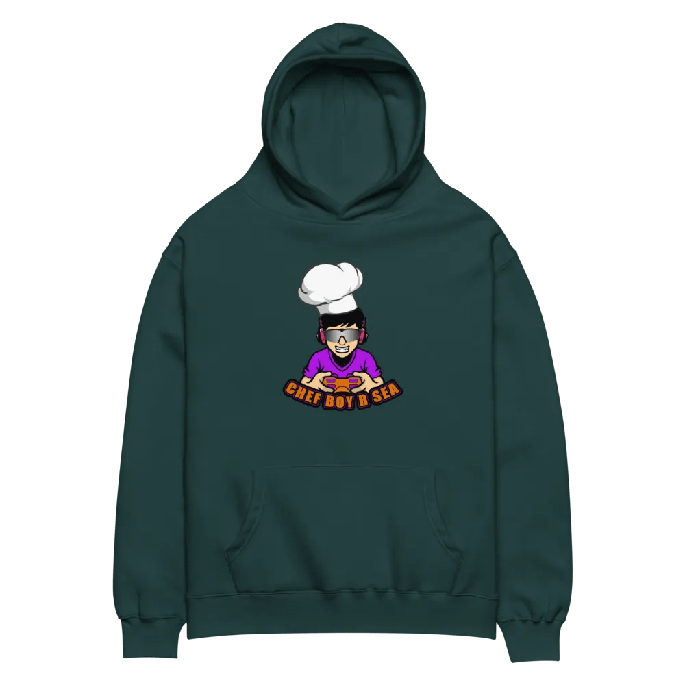 green chef hoodie product image (2)