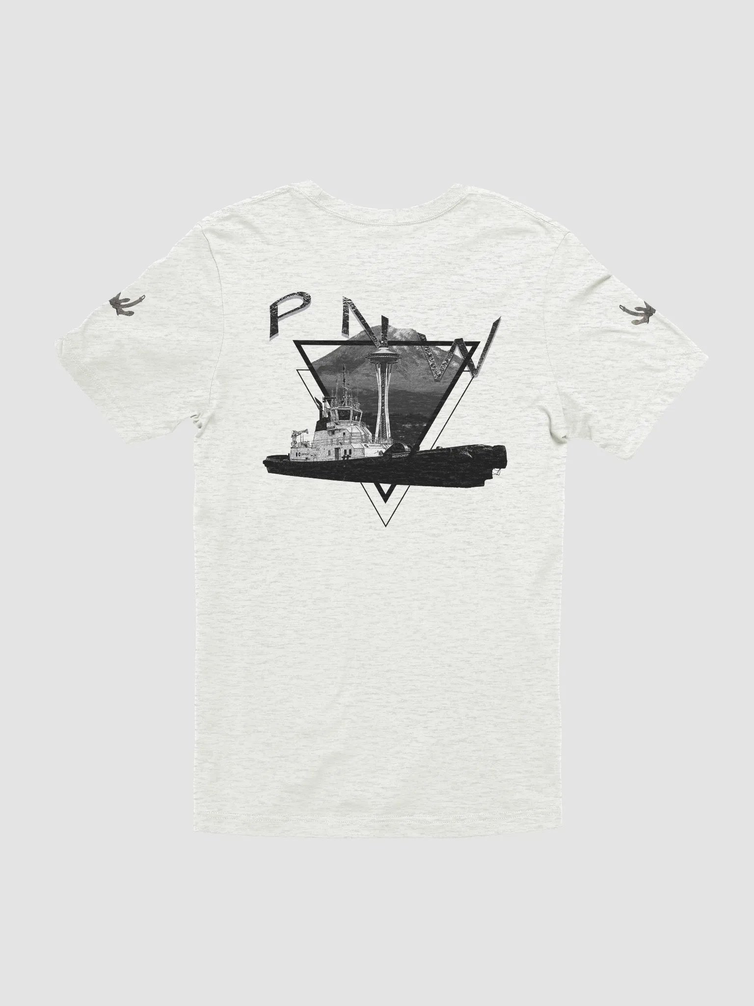 Tug Response Triangle-Mt Raine- PNW T-Shirt product image (1)