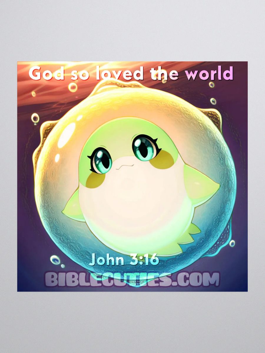 Bible Cuties Elizabeth - God so loved the world product image (2)