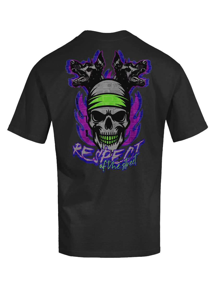 "RESPECT of the Street" Tee: Earn Your Place. Own Your Code. 💀🐕 product image (5)