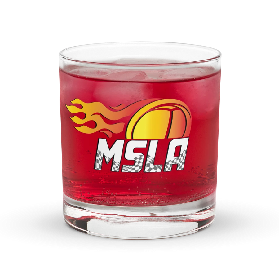 MSLA Logo Rocks Glass product image (3)