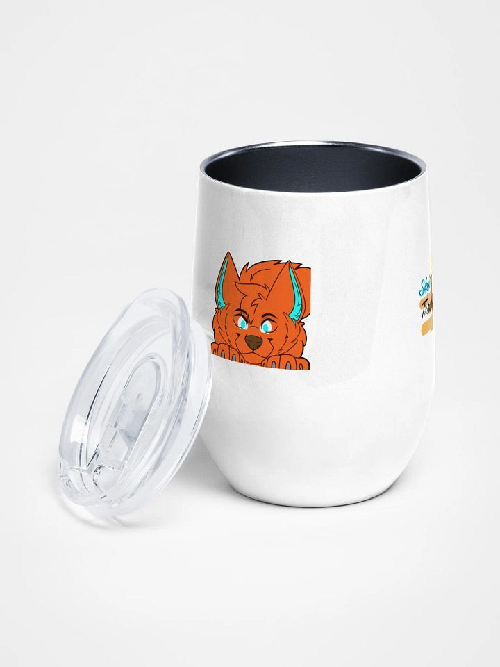 Sky's The Limit Travel Agency Wine Tumbler product image (2)