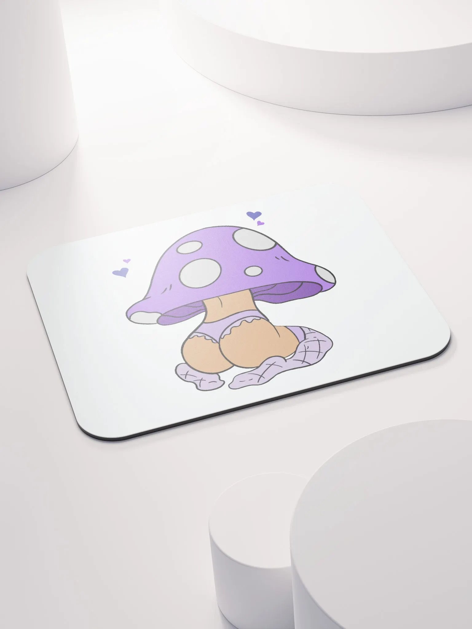 Mushroom Baddie Desk Mat - Purple product image (4)