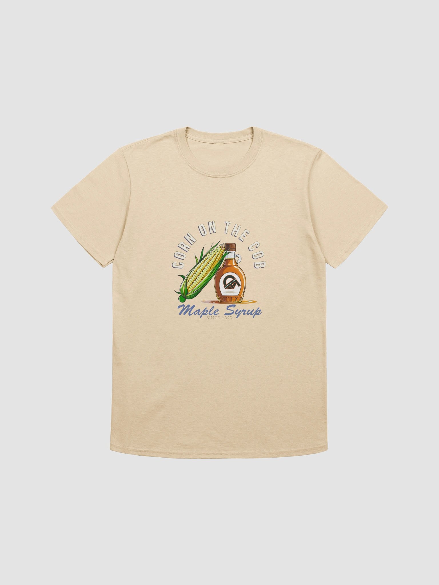 Corn on the Cob Maple Syrup Shirt - QFG Logo product image (1)