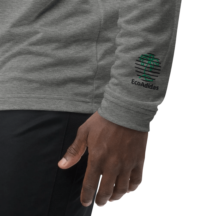 Copy of Good Heart Choices Quarter-Zip PulloverEcoAdidas Quarter Zip Pullover – Where Sustainability Meets Performance product image (2)