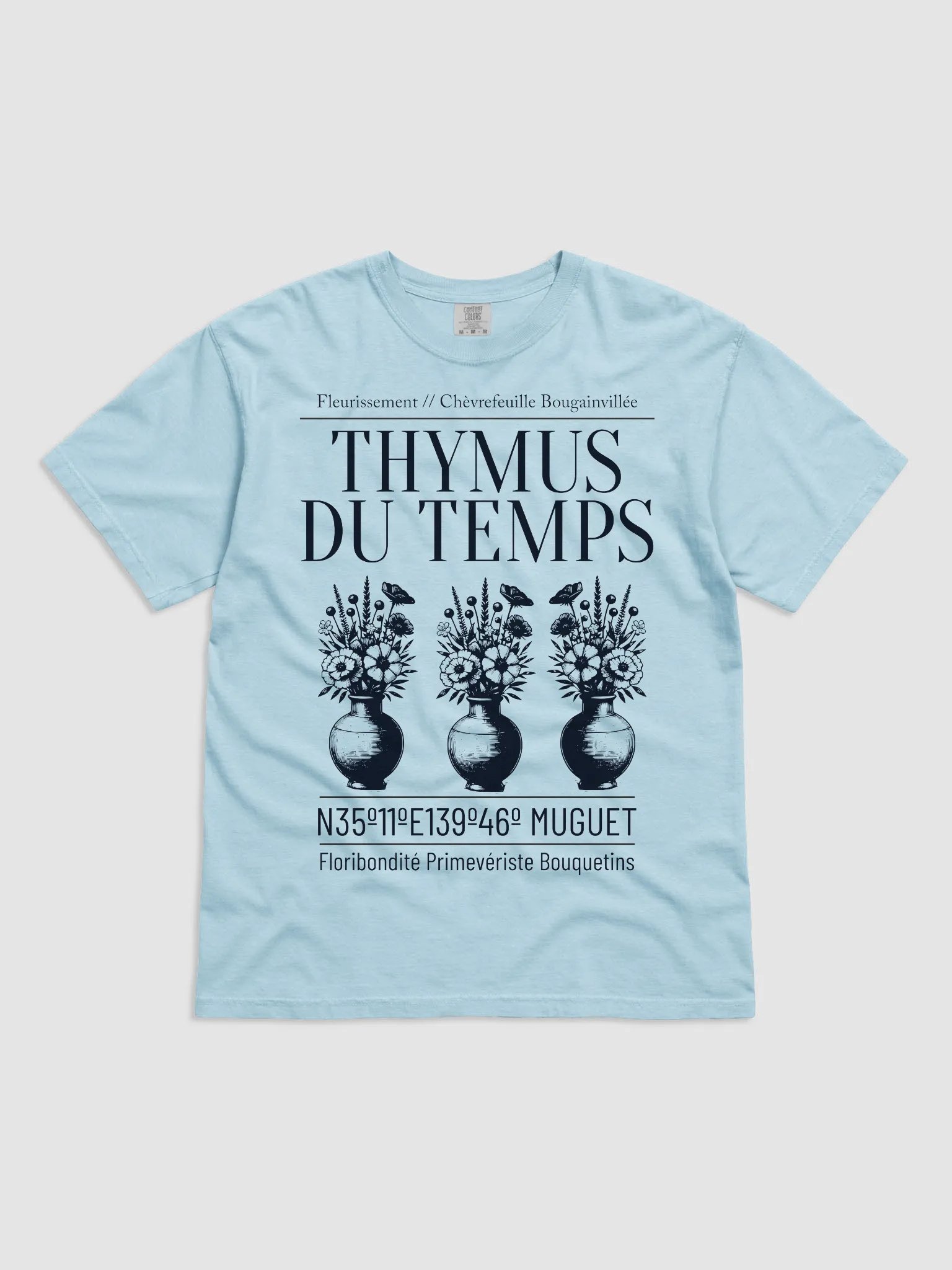 THYMUS DU TEMPS Illustrated T-Shirt product image (1)