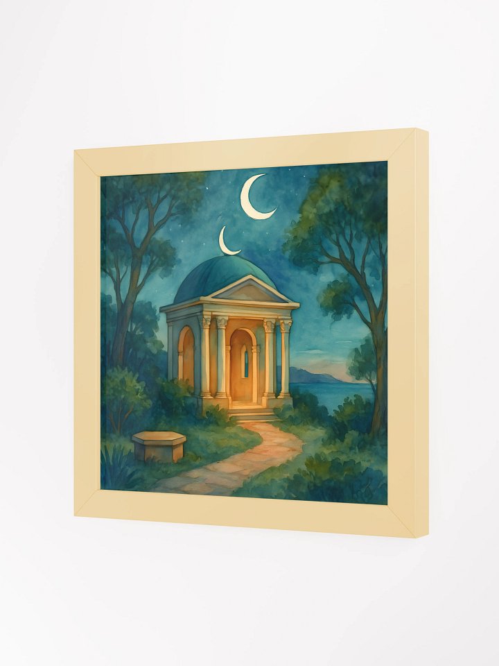 ✧ Moon Dial Sanctuary Framed Poster ✧ product image (3)