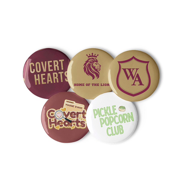 Covert Hearts Pins product image (2)